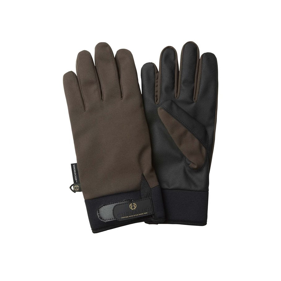 Windblocker Warm Shooting Gloves LEATHER BROWN / 6