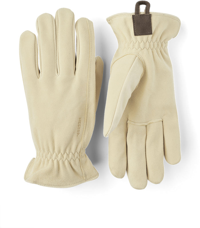 Chamois Work Glove - 5 finger NATURAL YELLOW / 10