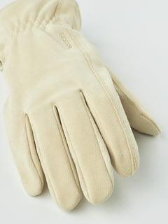 Chamois Work Glove - 5 finger NATURAL YELLOW / 10