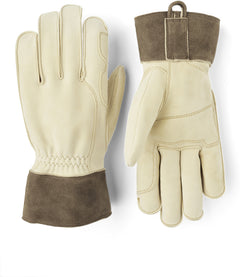 Chamois Ranch Glove - 5 finger NATURAL YELLOW / 10