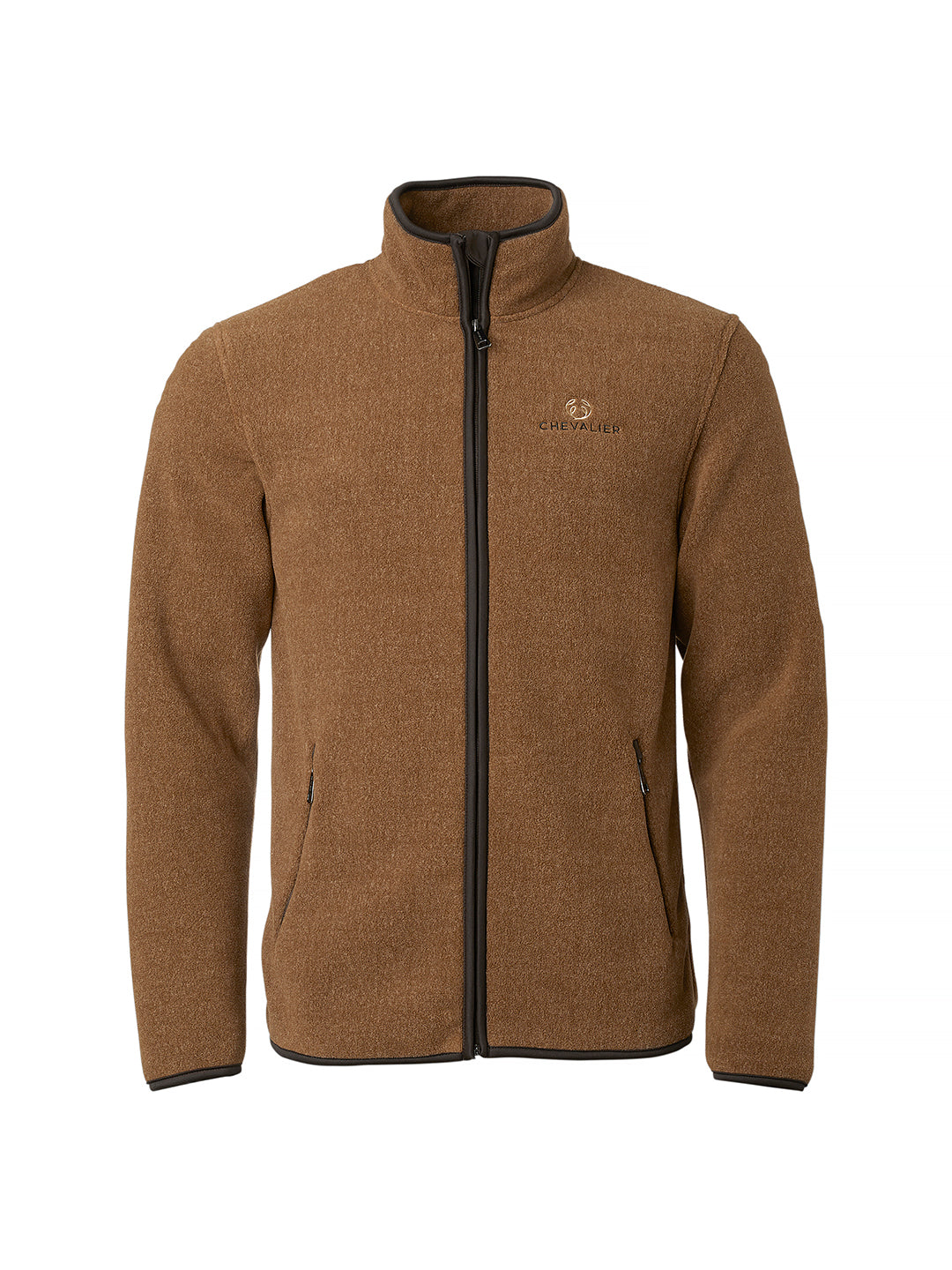 Mainstone Fleecejacka SADDLE BROWN / S