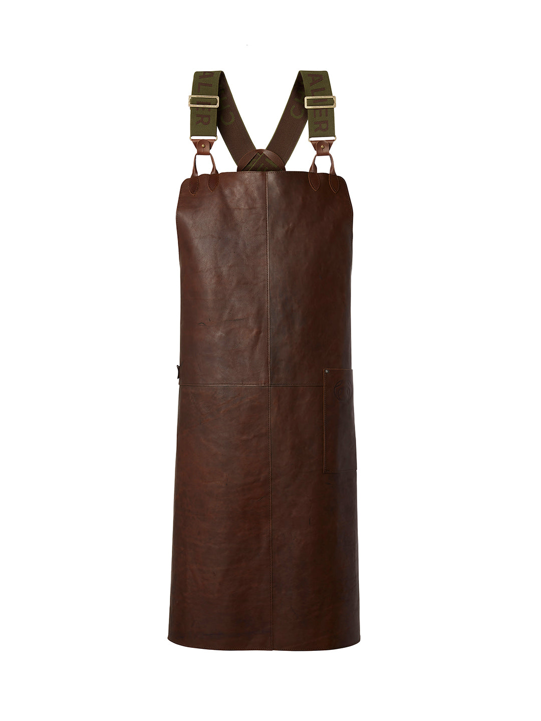 Elk Butcher Apron LEATHER BROWN / EN STL