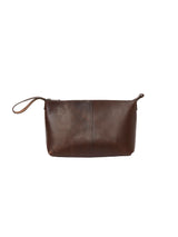 Leather Toilet Bag LEATHER BROWN / EN STL