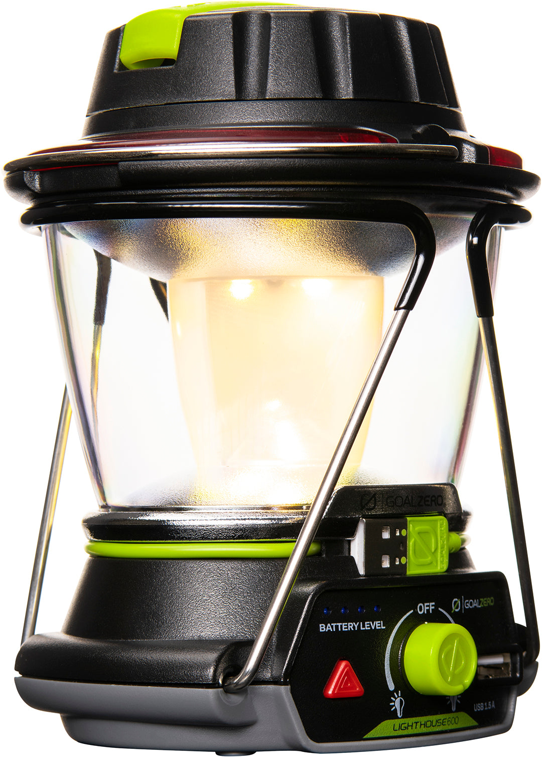 Lighthouse LED lykta 600 lumen SVART / EN STL