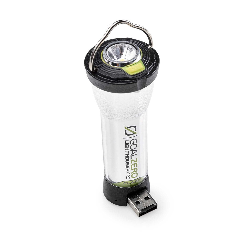 Lighthouse Micro Flash LED lykta SVART / EN STL