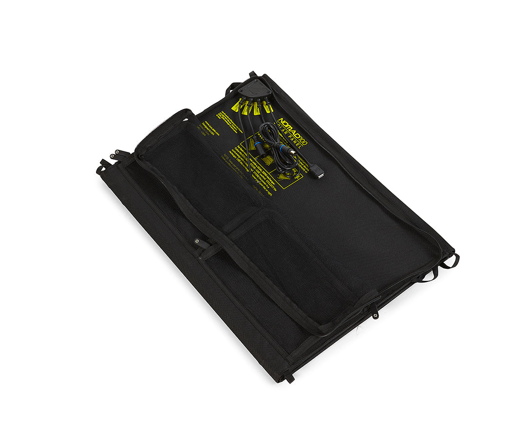 Nomad Vikbar solpanel 100 W SVART / EN STL