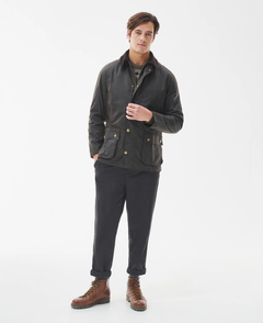 Ashby Wax Jacket OLIVE / M