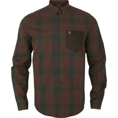Akkan skjorta BURGUNDY / L