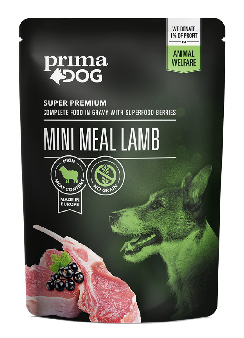 Mini Meal 85 gr olika smaker SORT LAMM & MÄNGD 85 G