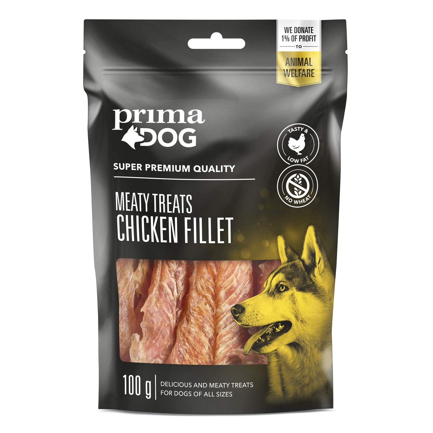 Meaty Treats 80 gr eller 100 Gr olika smaker SORT KYCKLINGTWIST & MÄNGD 100 G