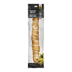 Vit tuggrulle-Kyckling eller Anka 170gr-550gr 13 CM, 35 ST, 700 G