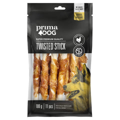 Tuggpinne- Kyckling, Lax, Anka eller Viltkött 100gr-400gr SORT ANKA & LÄNGD 13 CM & ANTAL 45 ST & MÄNGD 400