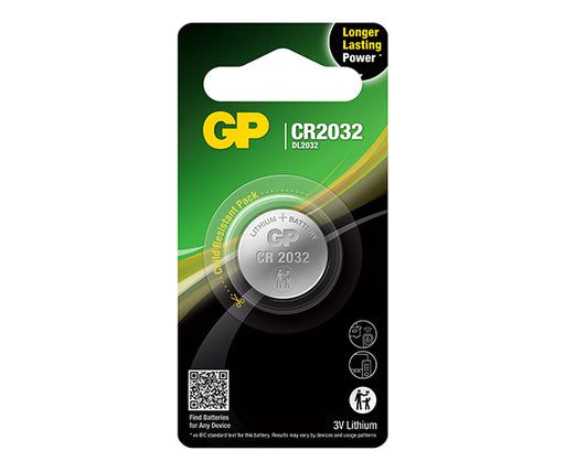 Knappcell Lithium, CR2032 SILVER / 1 ST