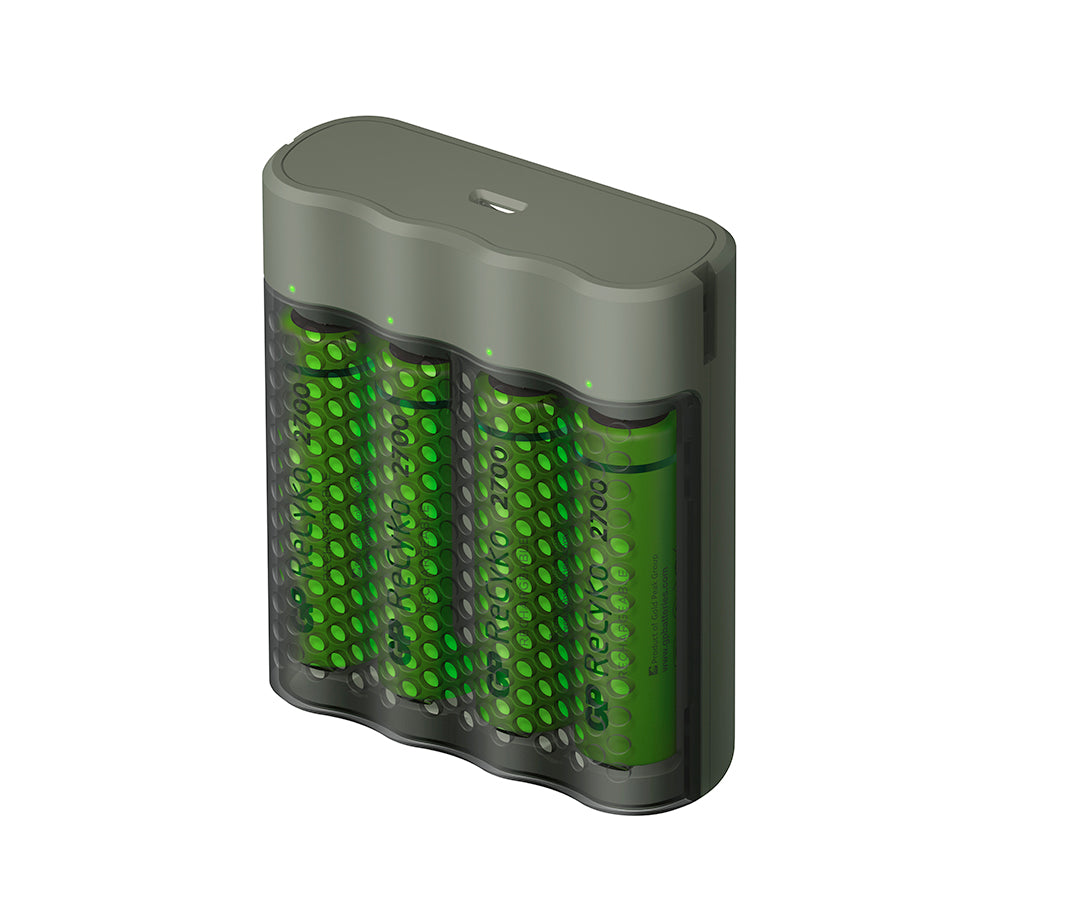ReCyko Speed-batteriladdare M451/100AAAHCE-2WB4 GRÅ / EN STL