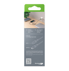 Essential Cable USB-C to Lightning GRÅ / 1 M