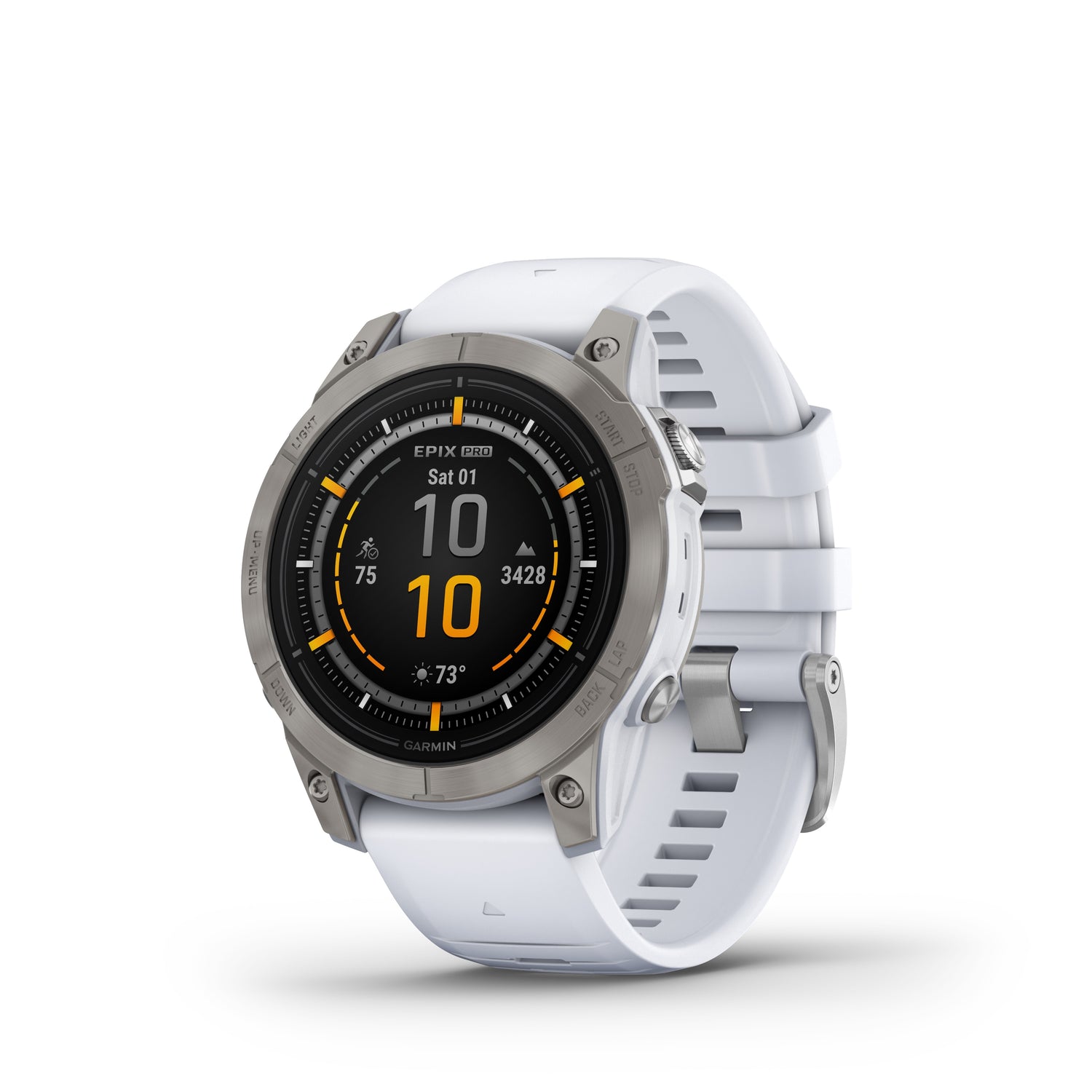 Epix PRO Sapphire Edition Titan/White 47mm ONE SIZE