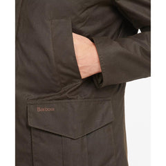 Hereford Wax Jacket herr OLIVE / S
