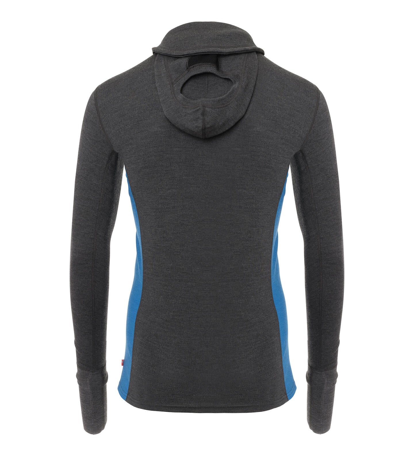 WarmWool hoodsweater w/zip Men MARENGO / JET BLACK / CORSAIR / S