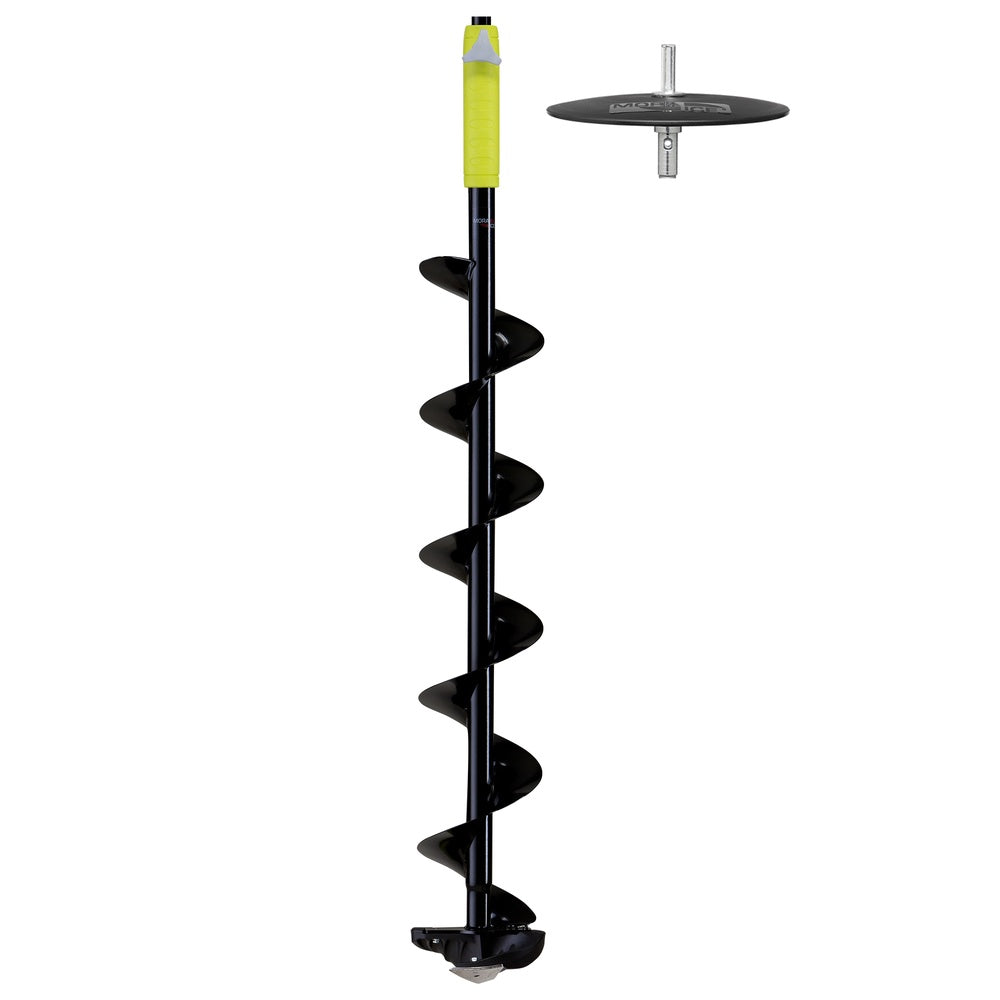 Isborr Underdel Nova Svart med Adapter BLACK / 130 MM