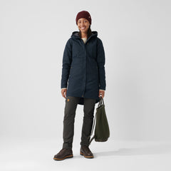 Kiruna Womens Padded Parka BLACK / XS