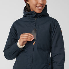 Kiruna Womens Padded Parka BLACK / XS
