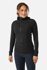 Nexus Fleece Hoody Women BLACK / UK 08-XS