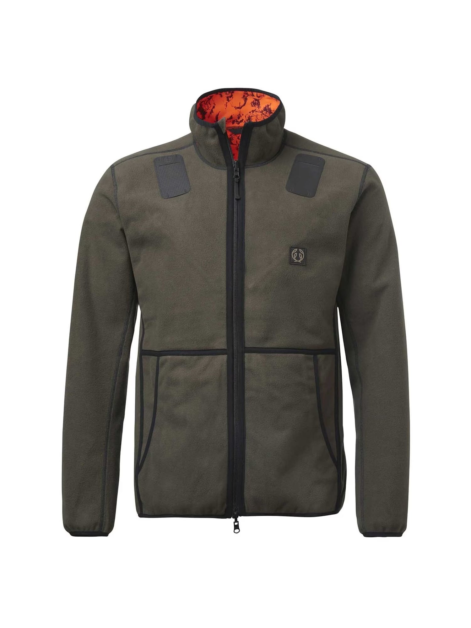 Mist Windblocker Reversible Jacket Men GRÖN/HIGH VIS ORANGE / S