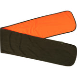 Reversible fleece halsduk ORANGE/PINE GREEN / ONE SIZE