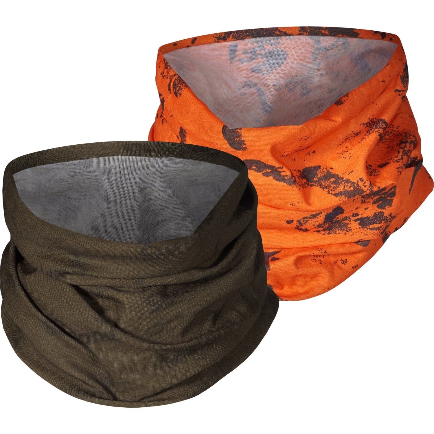 Halsstycke 2-pack ORANGE/PINE GREEN / ONE SIZE