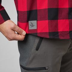 Toronto skogshuggarskjorta RED CHECK / M