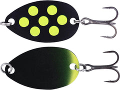 Fidusen Skeddrag BLACK GREEN DOTS / 3,2 CM OCH 2,8 GRAM