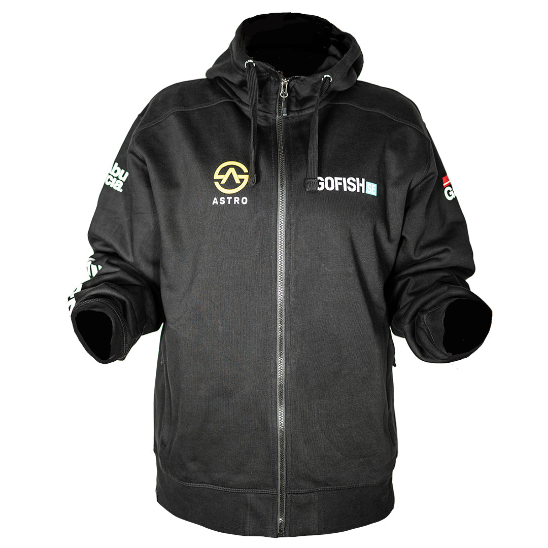 Zip Hood BLACK / XS