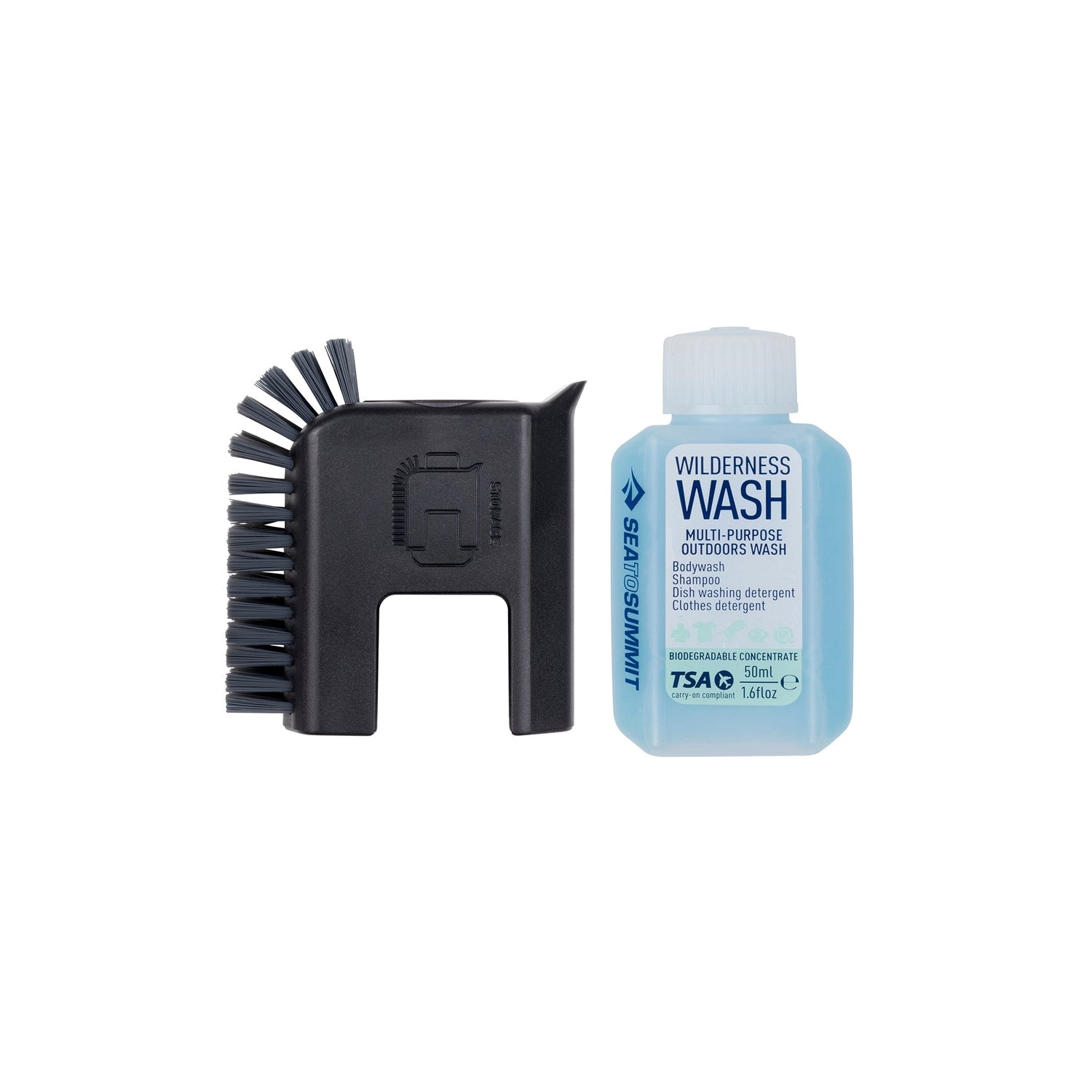 Kitchen Pot Scrubber and Soap BLACK / EN STL