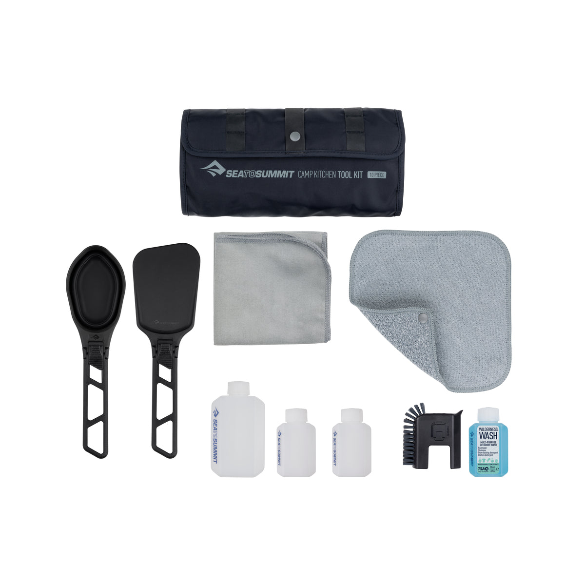 Kitchen Tool Kit - 10 Piece Set BLACK / EN STL