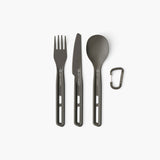 Cutlery Set Frontier Ultralight - 3 Piece Set GREY / 1 SET