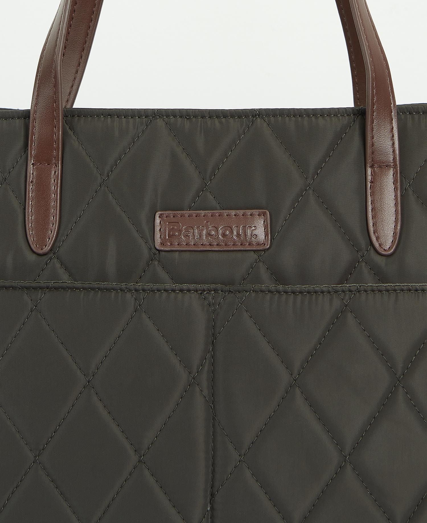 Quilt Tote Bag damväska OLIVE / EN STL