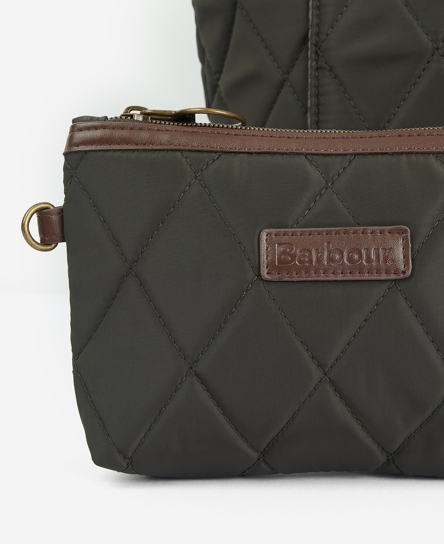 Quilt Tote Bag damväska OLIVE / EN STL