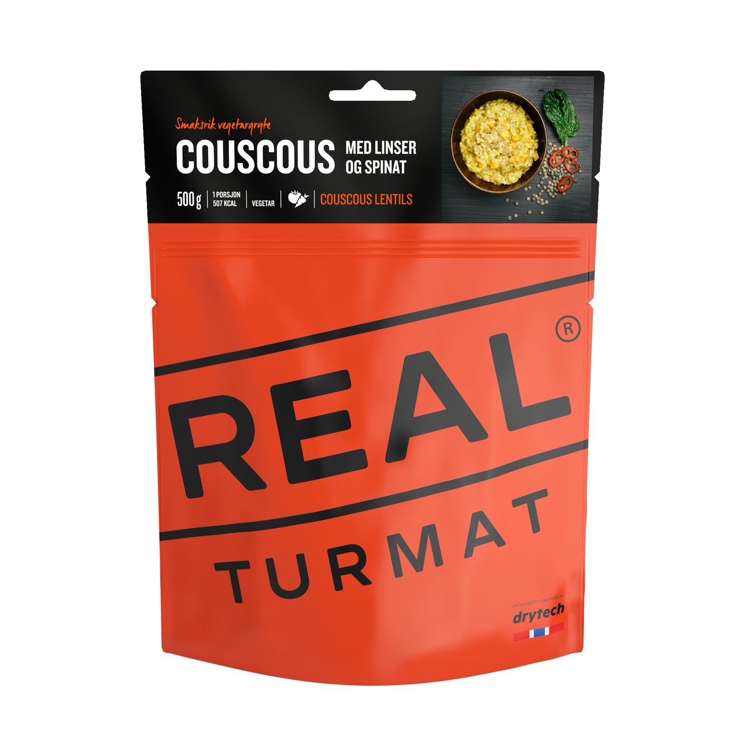 Couscous med linser och spenat EN STL