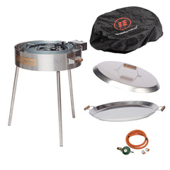 Komplett Paket PRO-720 Inkl lock & överdrag KOLSTÅL / ONE SIZE