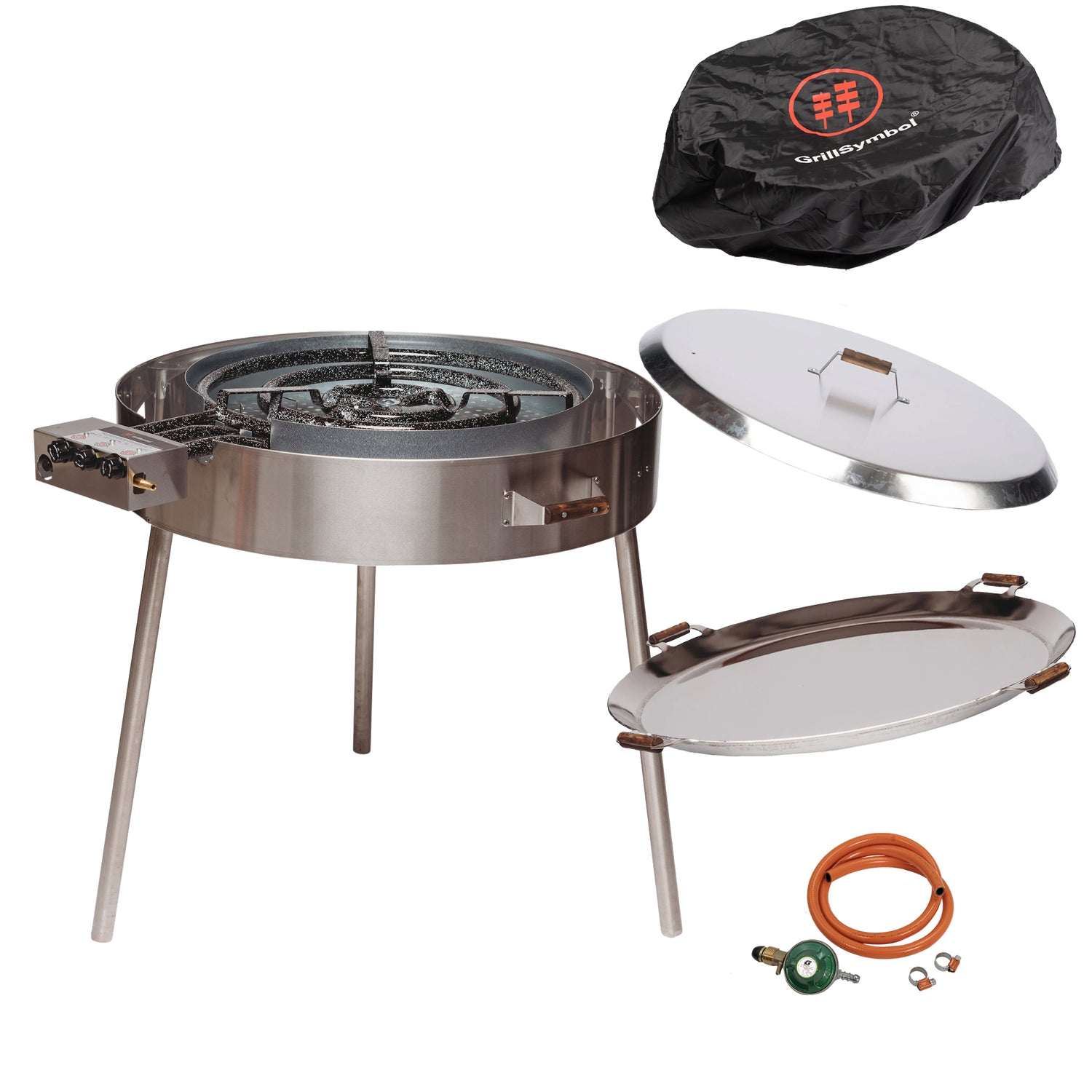 Komplett Paket PRO-960 Inkl lock & överdrag KOLSTÅL LIGHT / ONE SIZE