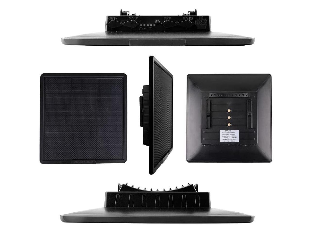 Solpanel med inbyggt batteri 1 ST