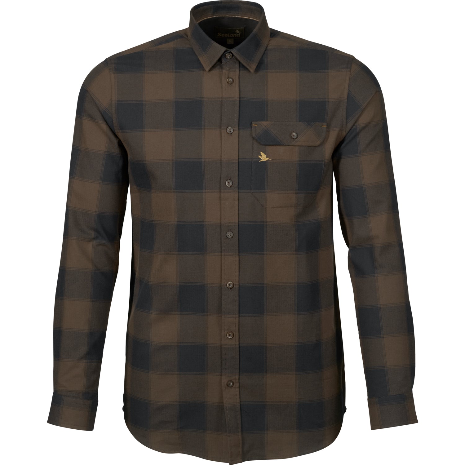 Highseat Skjorta HUNTER BROWN / M