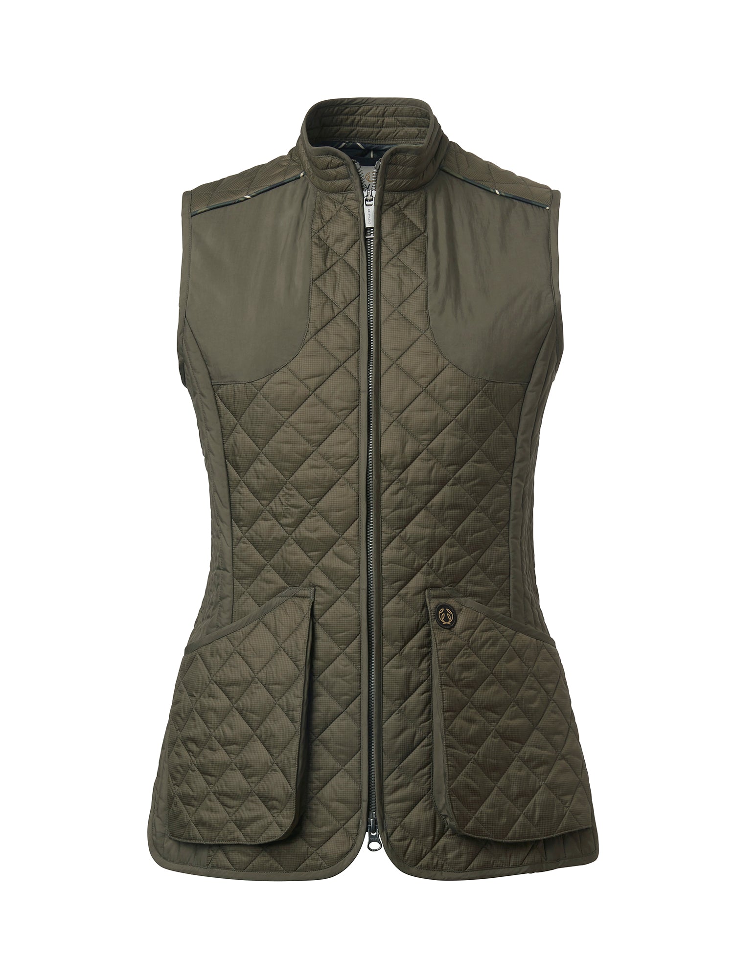 Dunsley Quilted Vest Dam GRÖN / 34W