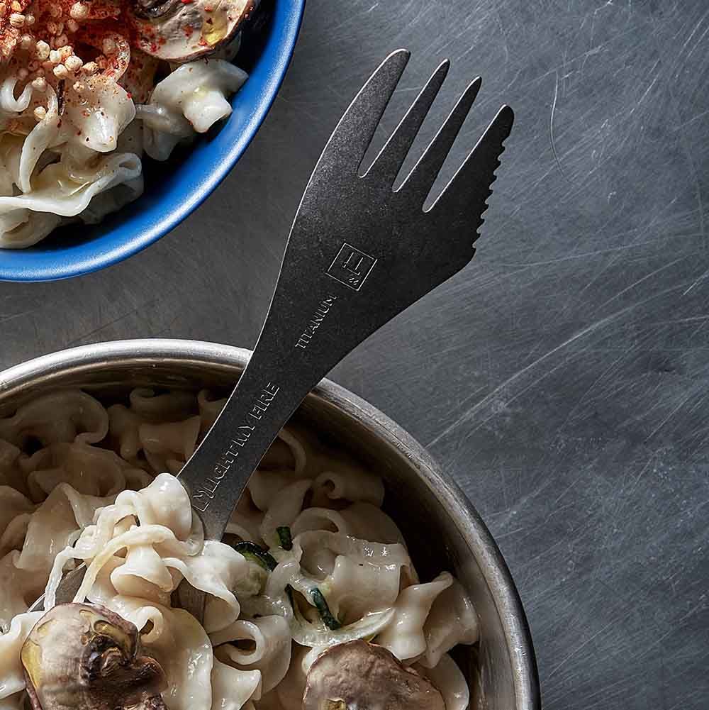 Spork titanium Made in Sweden TITANIUM / EN STL