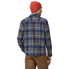 Men's Fjord Flannel Shirt ADVENTURER: NEW NAVY / XS