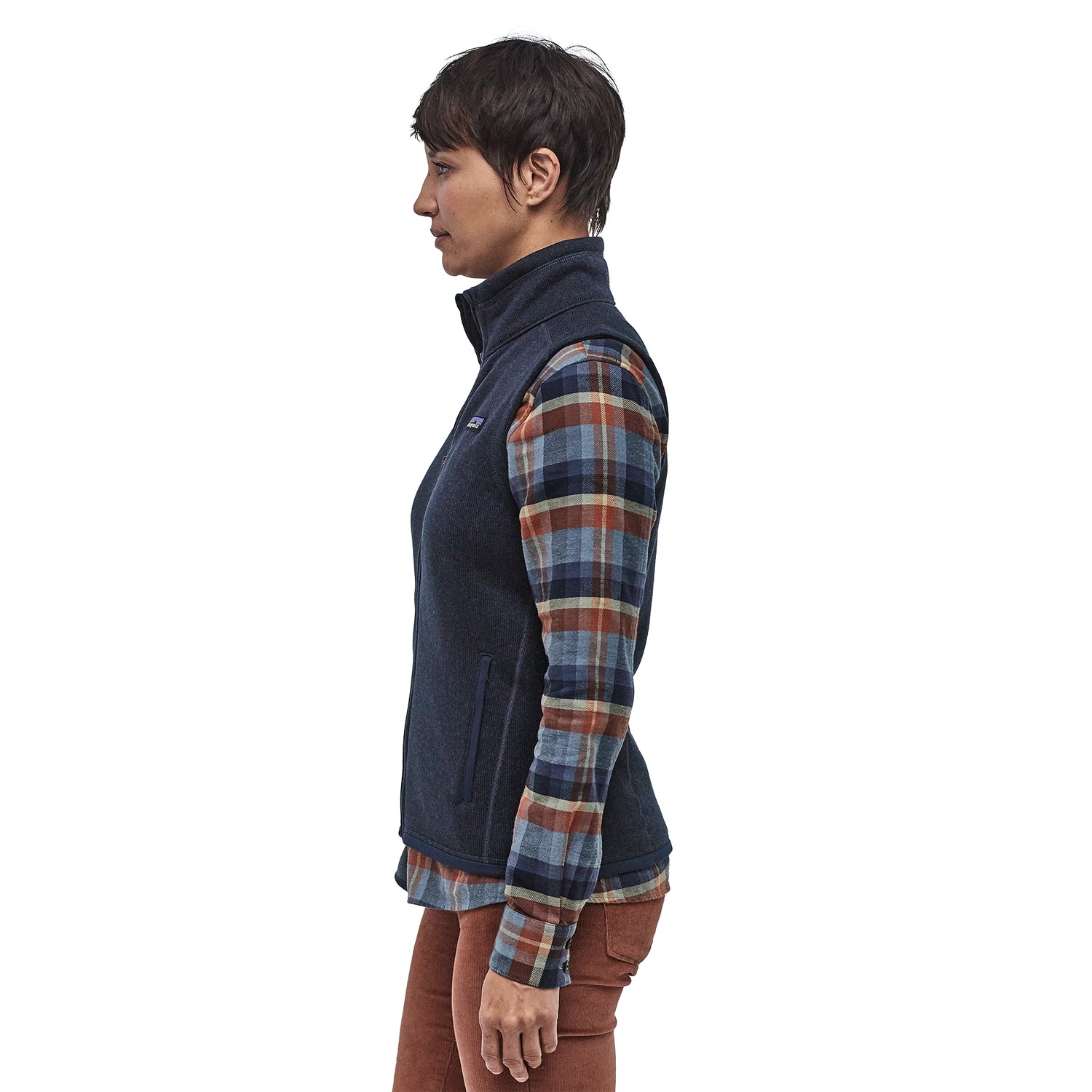Women's Better Sweater Fleece Vest NEW NAVY / XS
