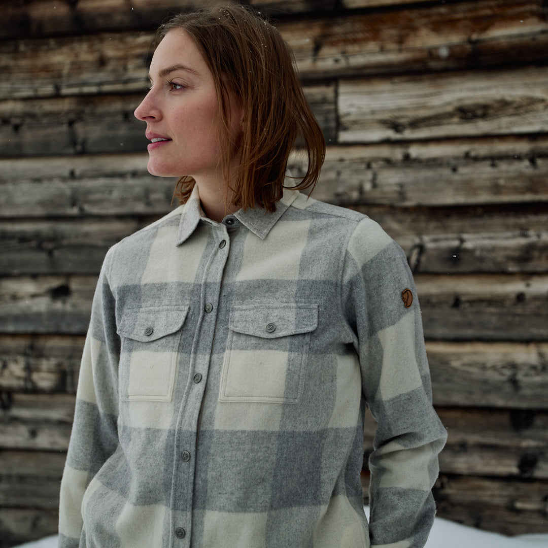 Canada Shirt Women FOG-CHALK WHITE / S