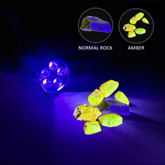 Amber Moon 30W - Endast ficklampa SVART/RÖD / ONE SIZE