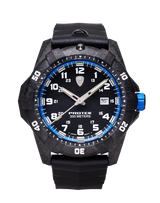Carbon Composite Dive Series 1003 Svart Blå Med Svart Armband SVART BLÅ MED SVART ARMBAND / 1 ST