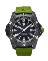Carbon Composite Dive Series 1005G Svart Grön Med Grönt Armband SVART GRÖN MED GRÖNT ARMBAND / 1 ST